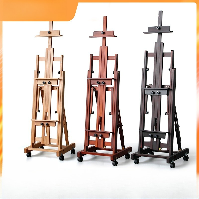 Display Stand Wood - HXL 나무 플랫 수직 이젤 조절식