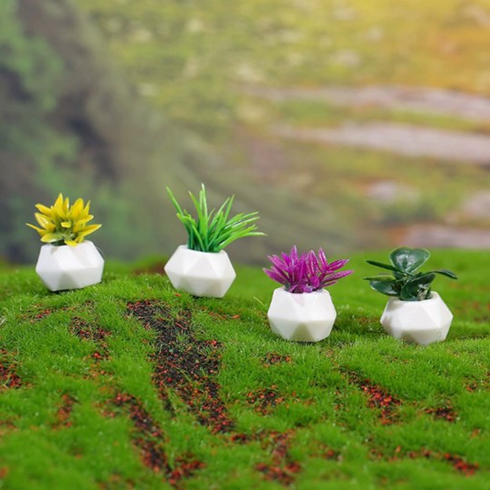 Bonsai Garden Pot - 1:12 인형 집 미니어처 화분 멀티