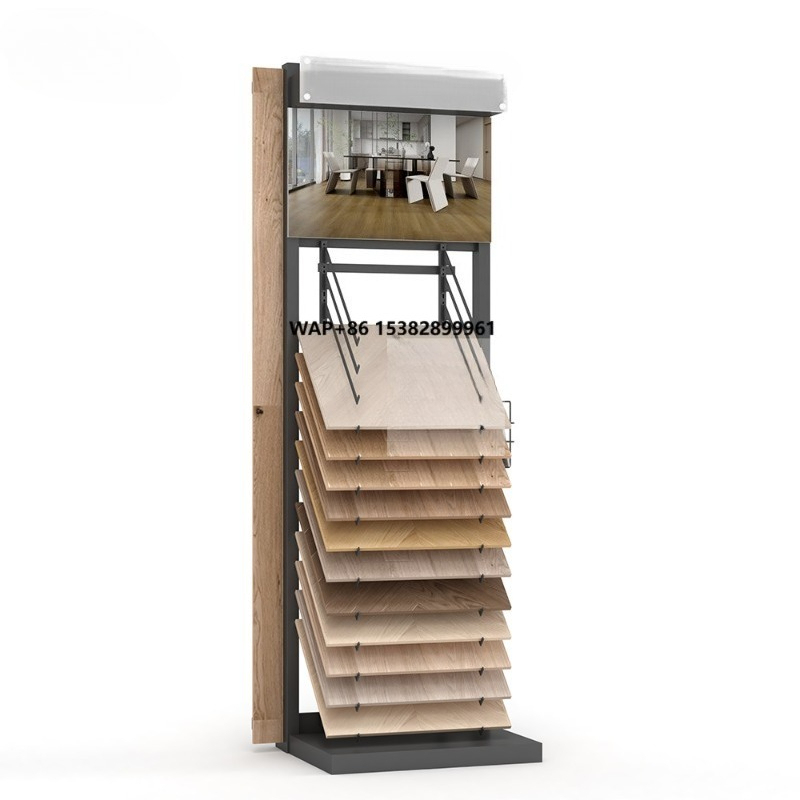 Display Stand Wood - 맞춤형 금속 및 목재 조합 디스플레이