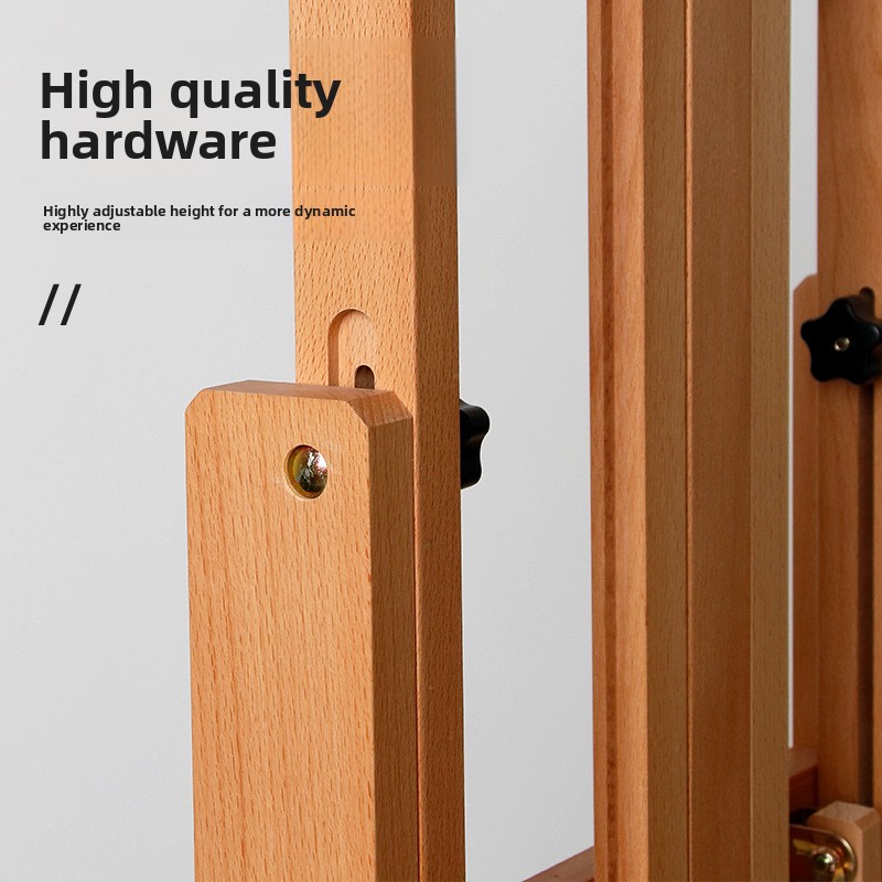 HXL 나무 플랫 수직 이젤 조절식 풀리 접이식 디스플 - Display Stand Wood 리뷰 및 가격