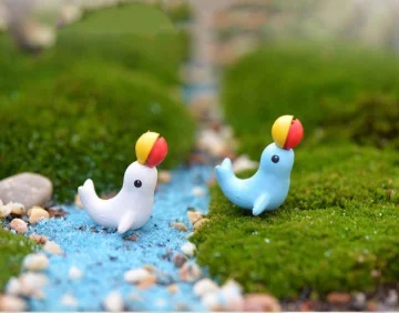 고슴도치와 소, 귀여운 동물 양, 요정 정원 그놈, 이 - Bonsai Garden Art 리뷰 및 가격