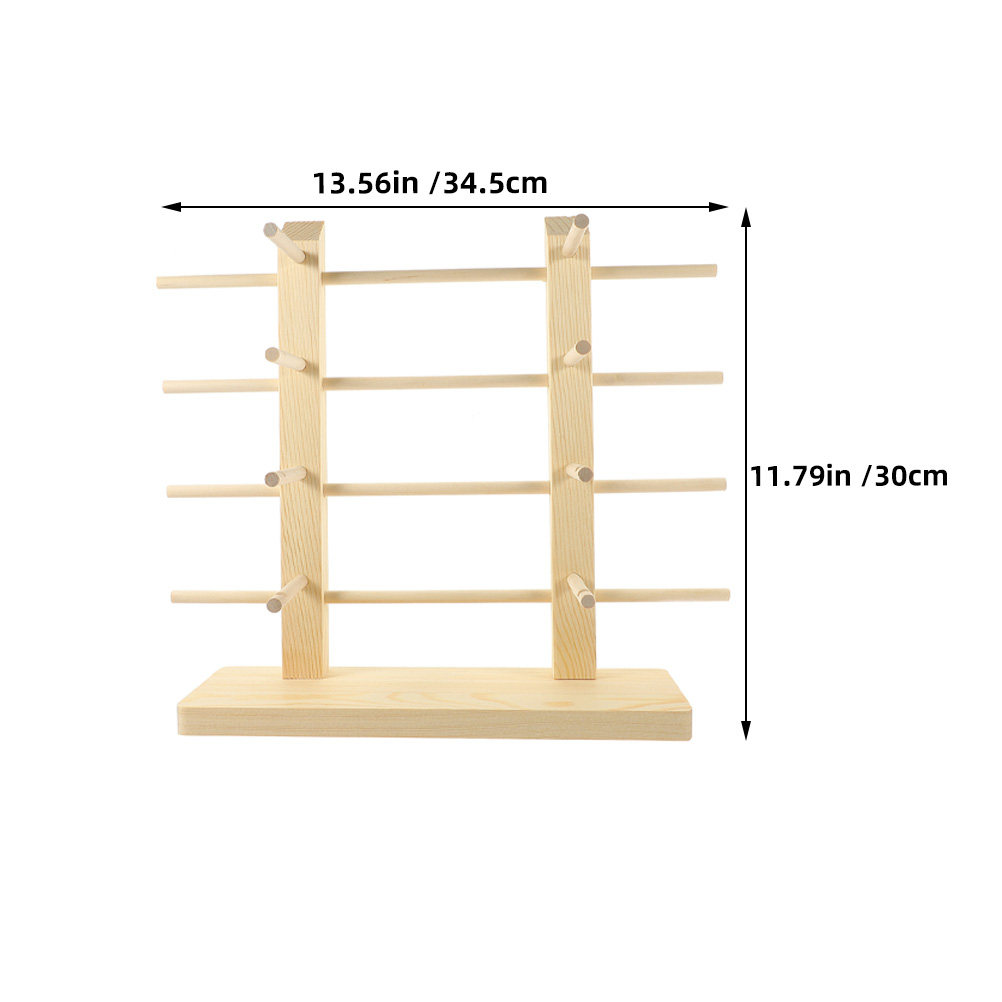 2개 세트 나무 선글라스 진열대, 천연 나뭇결 마감 안 - Display Stand Wood 리뷰 및 가격