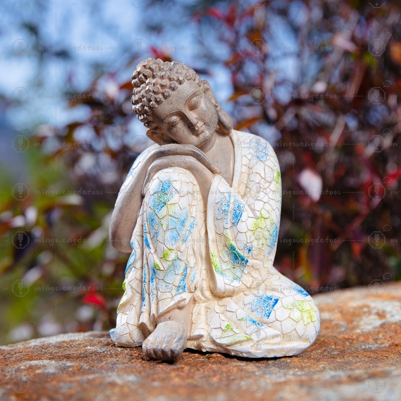 미니 불상 장식품, 새로운 중국 스타일의 정원 장식,  - Bonsai Gardener 리뷰 및 가격