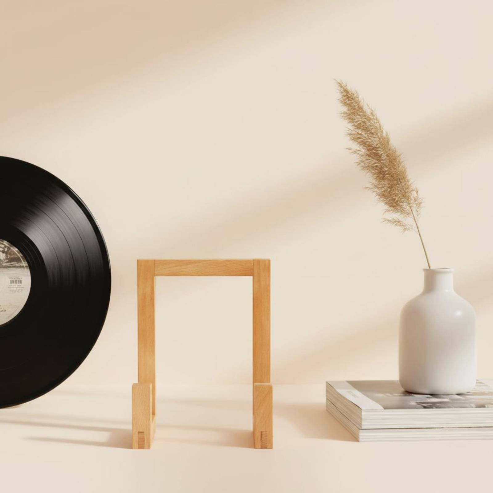 비닐 레코드 스탠드 나무 비닐 홀더 앨범 정리대 다기능 - Display Stand Wood 리뷰 및 가격