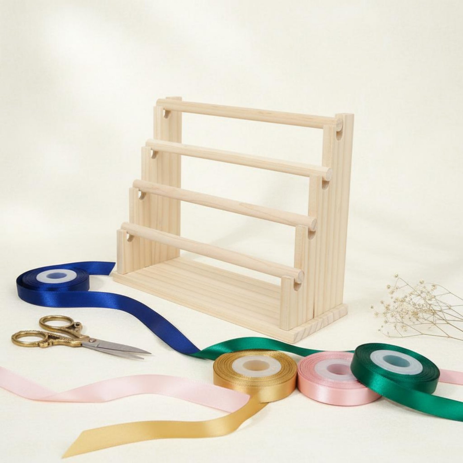 데스크탑 주얼리 랙 천연 나무 다층 헤어 타이 정리대  - Display Stand Wood 리뷰 및 가격