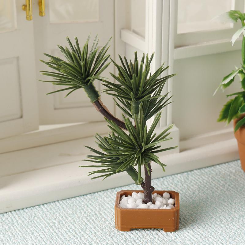 1Pcs 1/12 인형 집 시뮬레이션 소나무 녹색 식물 - Bonsai Gardener 리뷰 및 가격