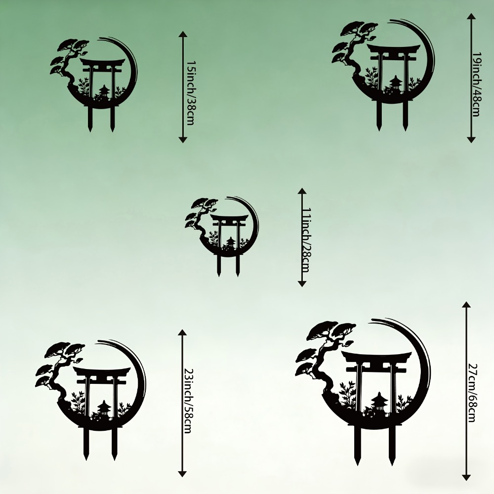 CIFBUY 금속 벽 장식 토리이 게이트 철제 공예 조 - Bonsai Garden Art 리뷰 및 가격