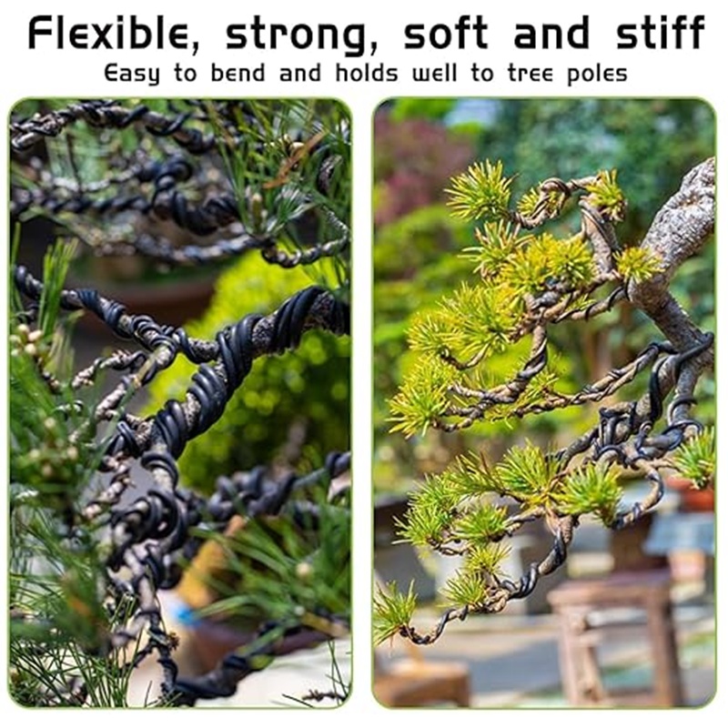 1mm 검정 알루미늄 분재 와이어, 30m 식물 훈련, - Bonsai Garden Art 리뷰 및 가격